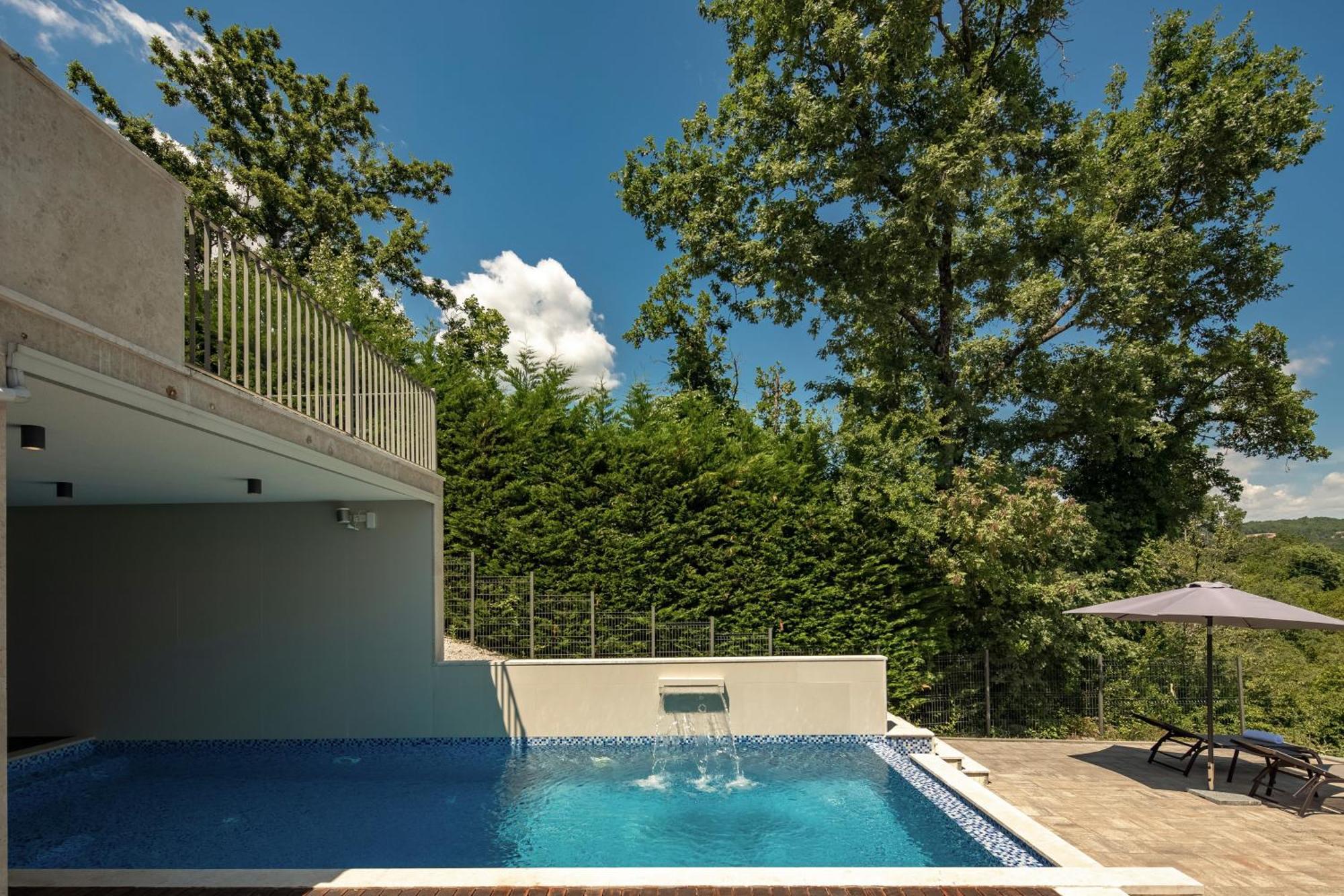 Villa Altavista - Seaview & Relax With Heated Pool & Minigolf Abbázia Kültér fotó